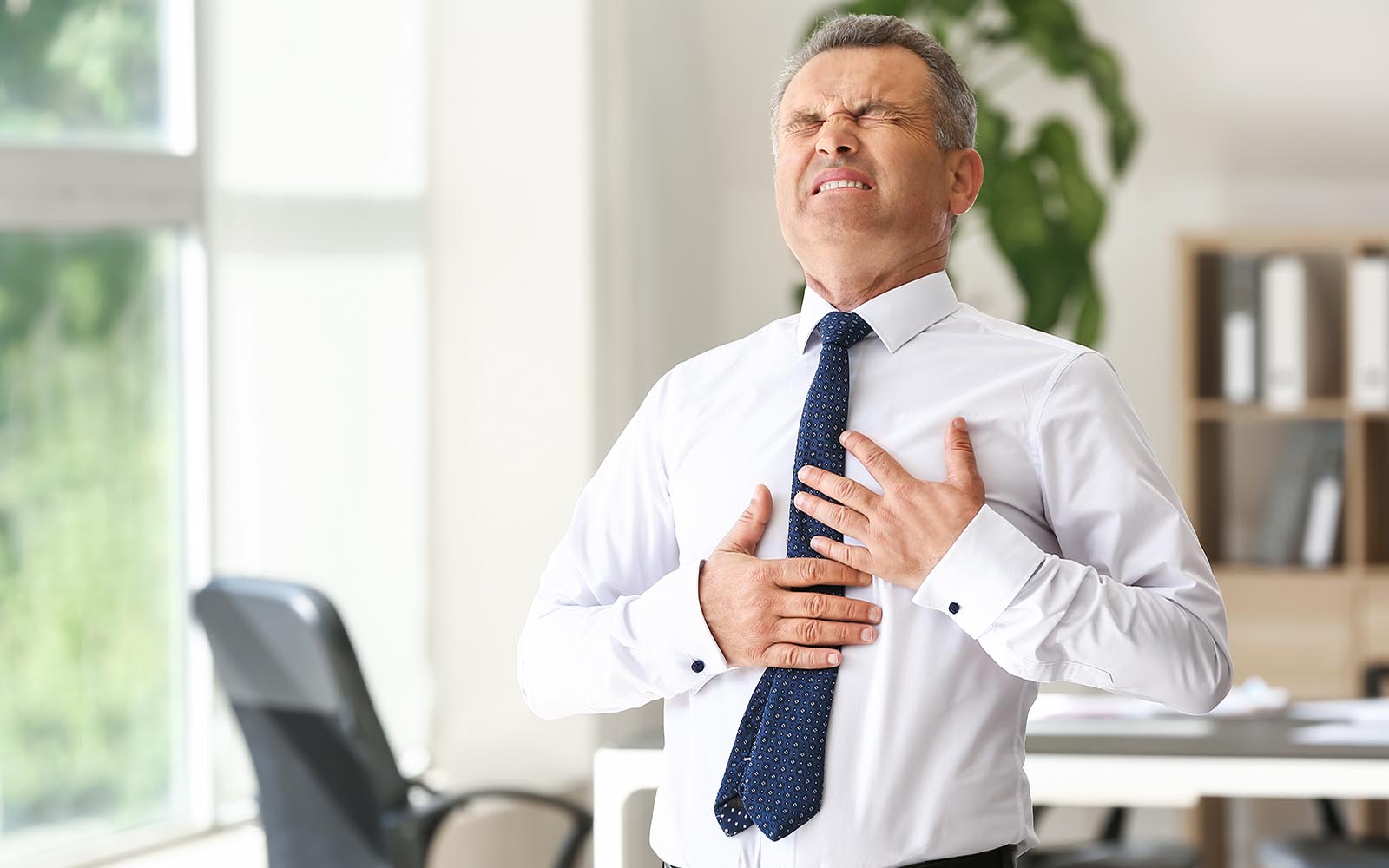 Angina pectoris: häufiges Symptom der koronaren Herzkrankheit